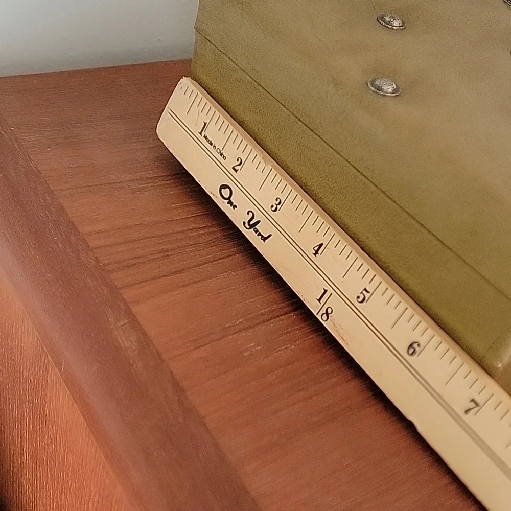 Vintage Swank Philippe Jewelry Box Mid Century 2 Tiered 1950